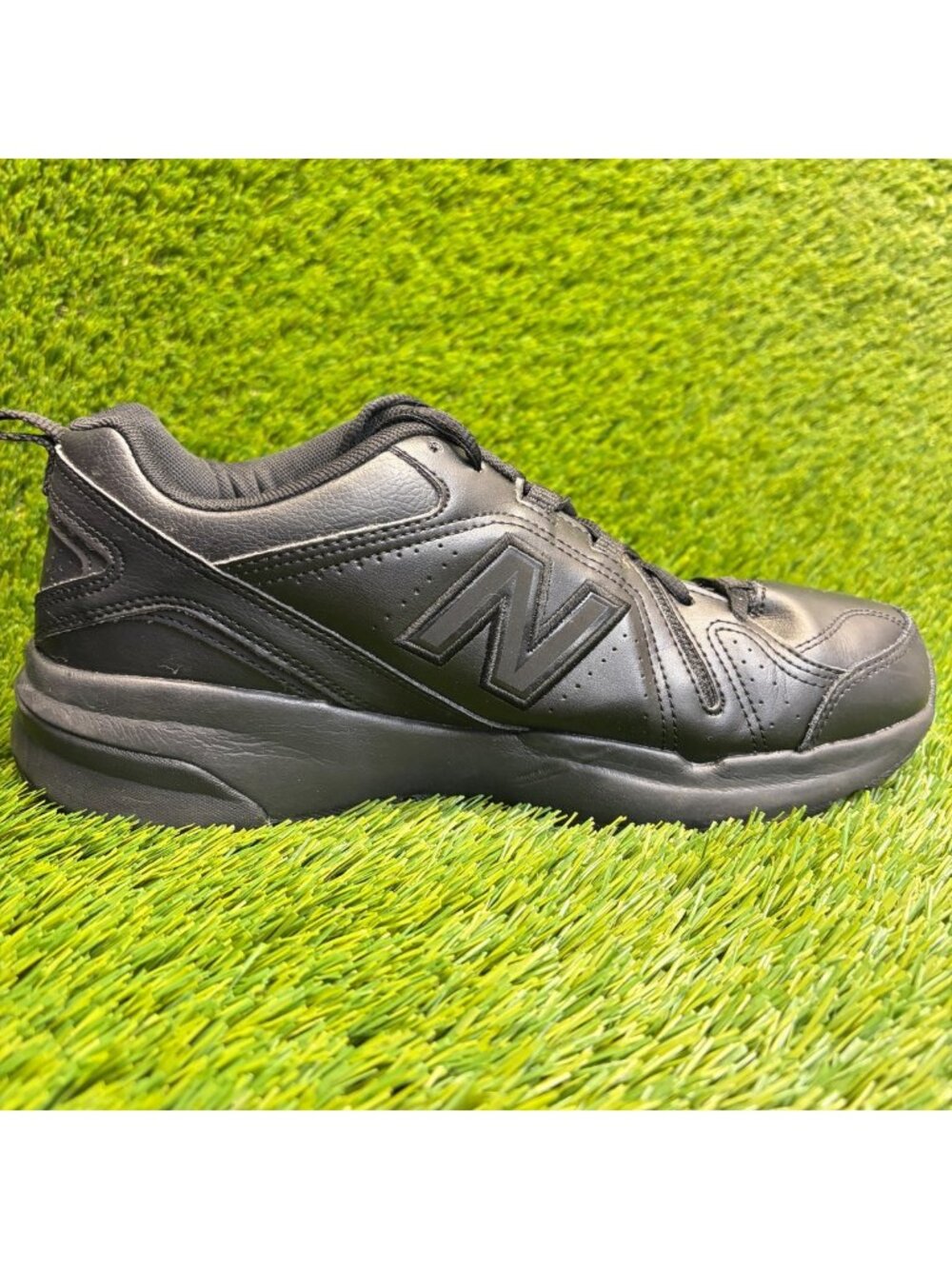 New Balance 608 V5 Womens Size 10D Black Walking Slip Resistant Shoes Sneakers - Picture 4 of 10